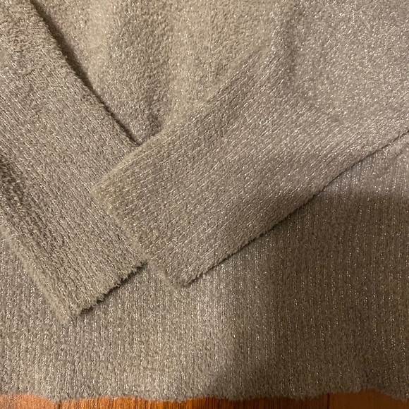 Sparkly cowl neck cache sweater - Picture 5 of 13